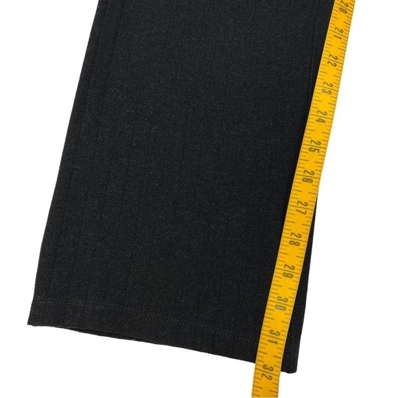 Betabrand Savile Ribbed Straight Leg Yoga Dress Work Pants Charcoal Black 2XL - Picture 11 of 11